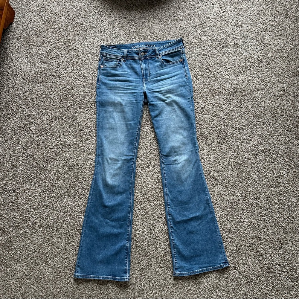 American Eagle Outfitters Low Rise Boot Cut Jeans